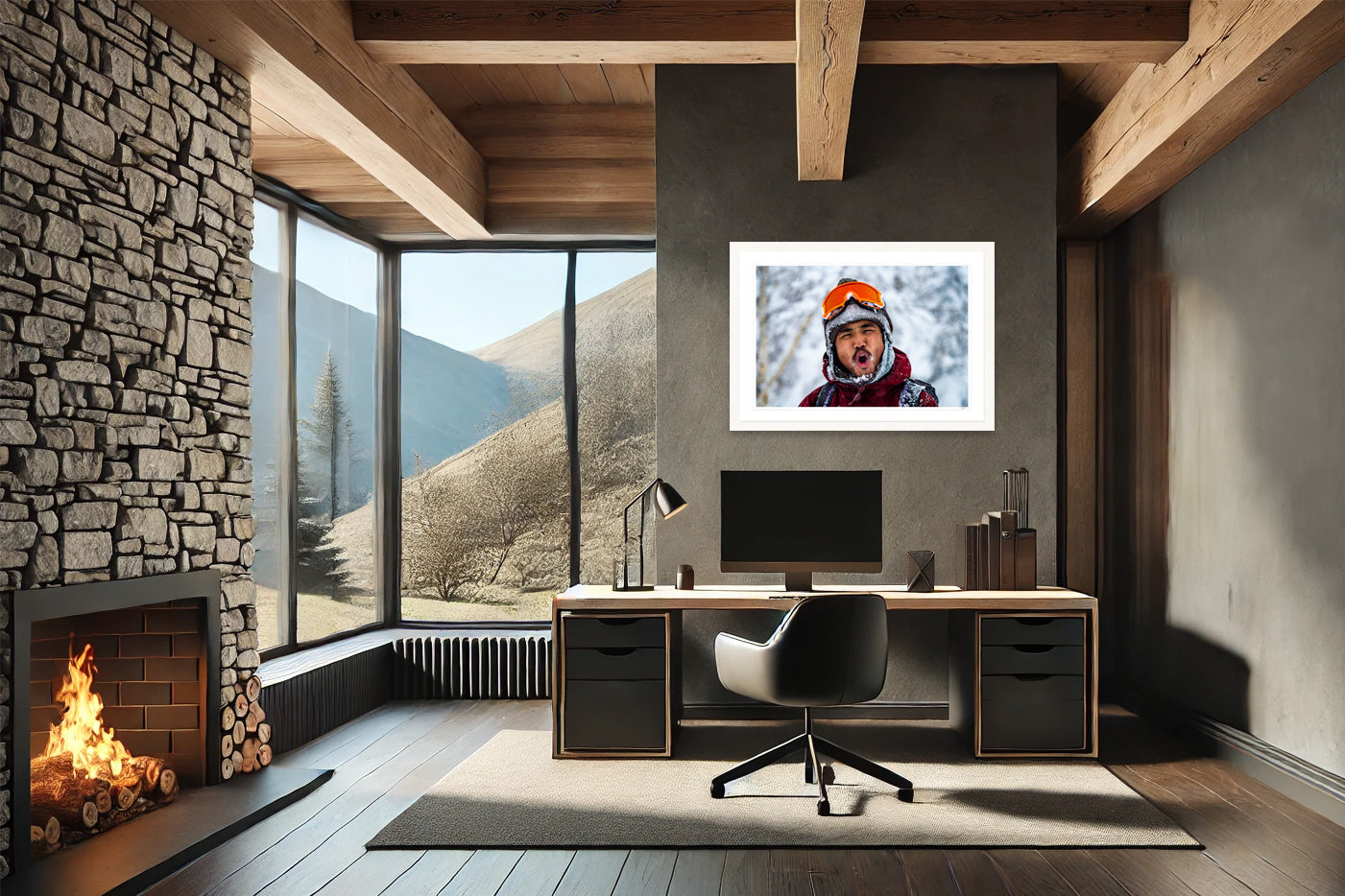 Skier's Smile