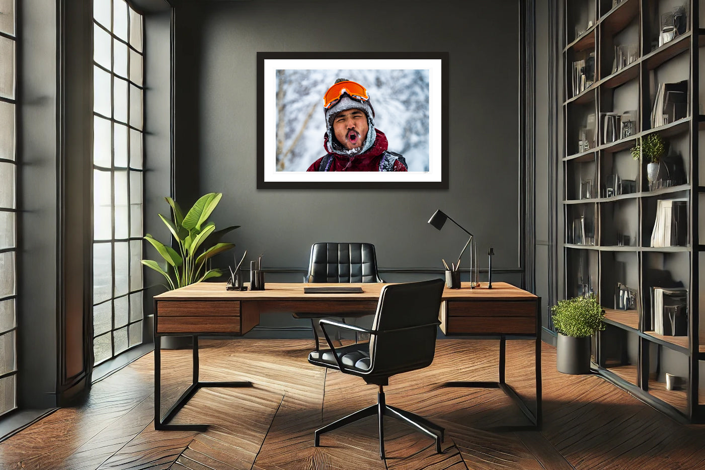 Skier's Smile