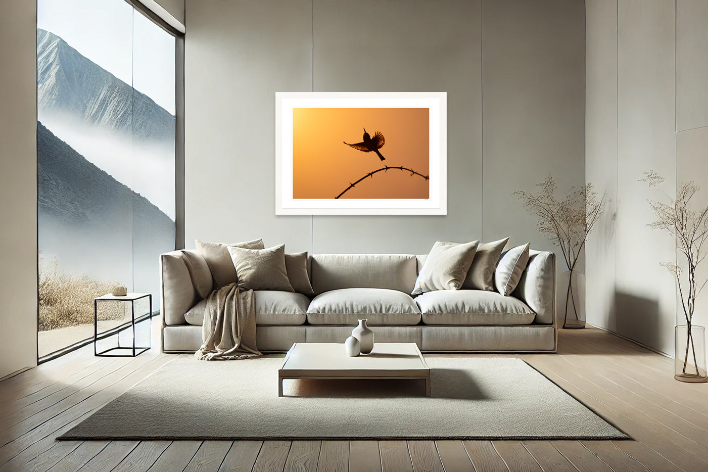 Bee-Eater Silhouette