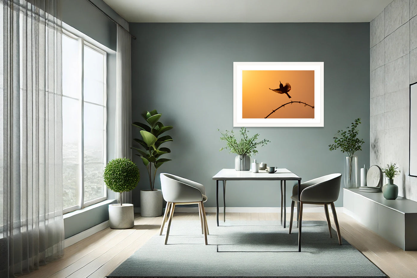 Bee-Eater Silhouette