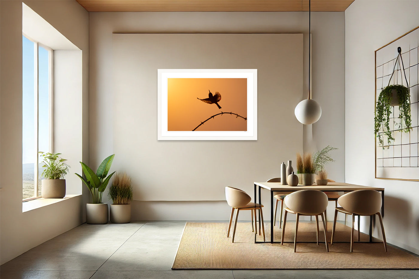 Bee-Eater Silhouette