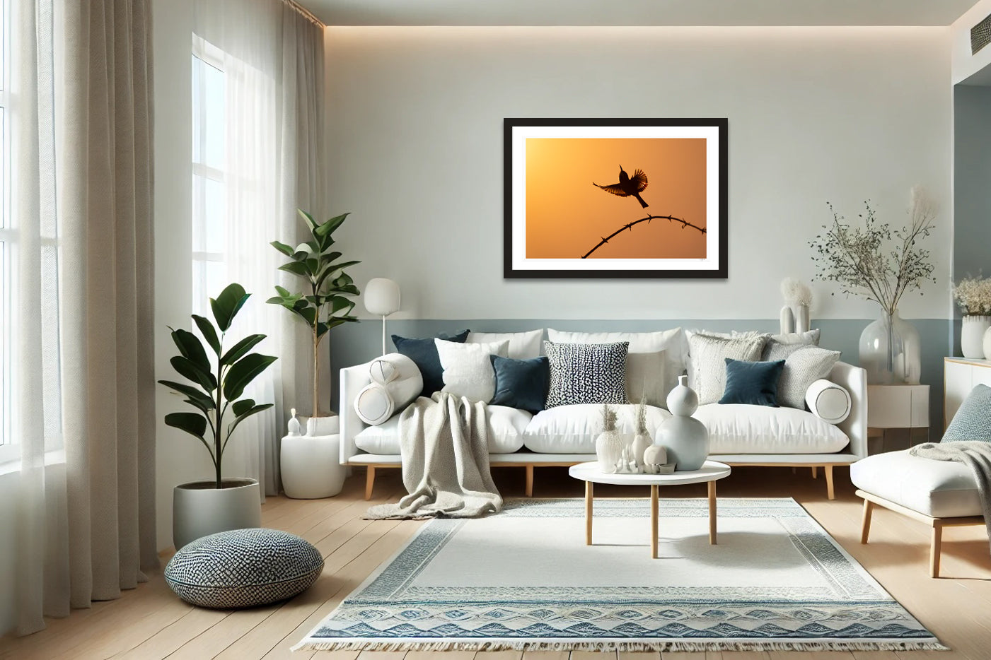 Bee-Eater Silhouette