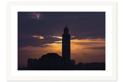 Hassan II Silhouette