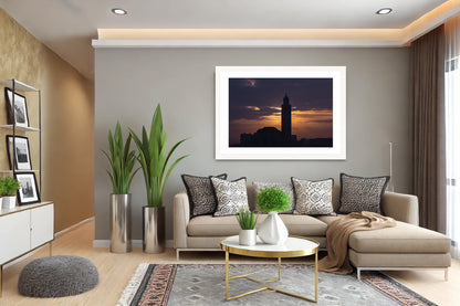 Hassan II Silhouette