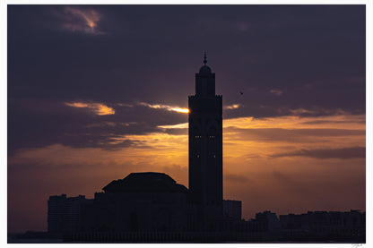 Hassan II Silhouette